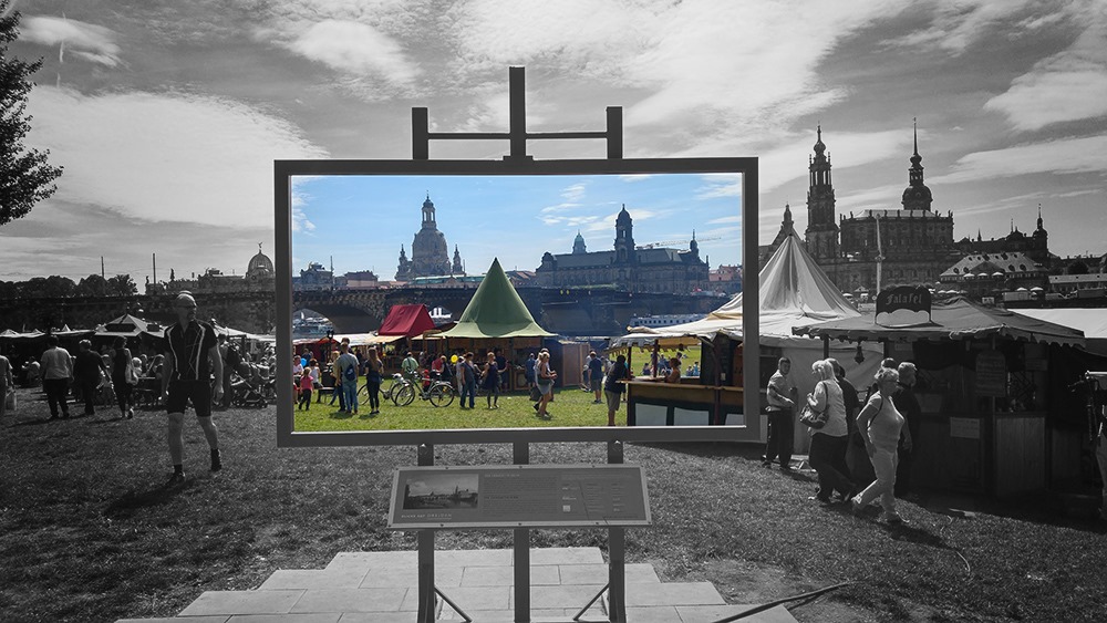Dresden Stadtfest 2016 Canaletto Blick