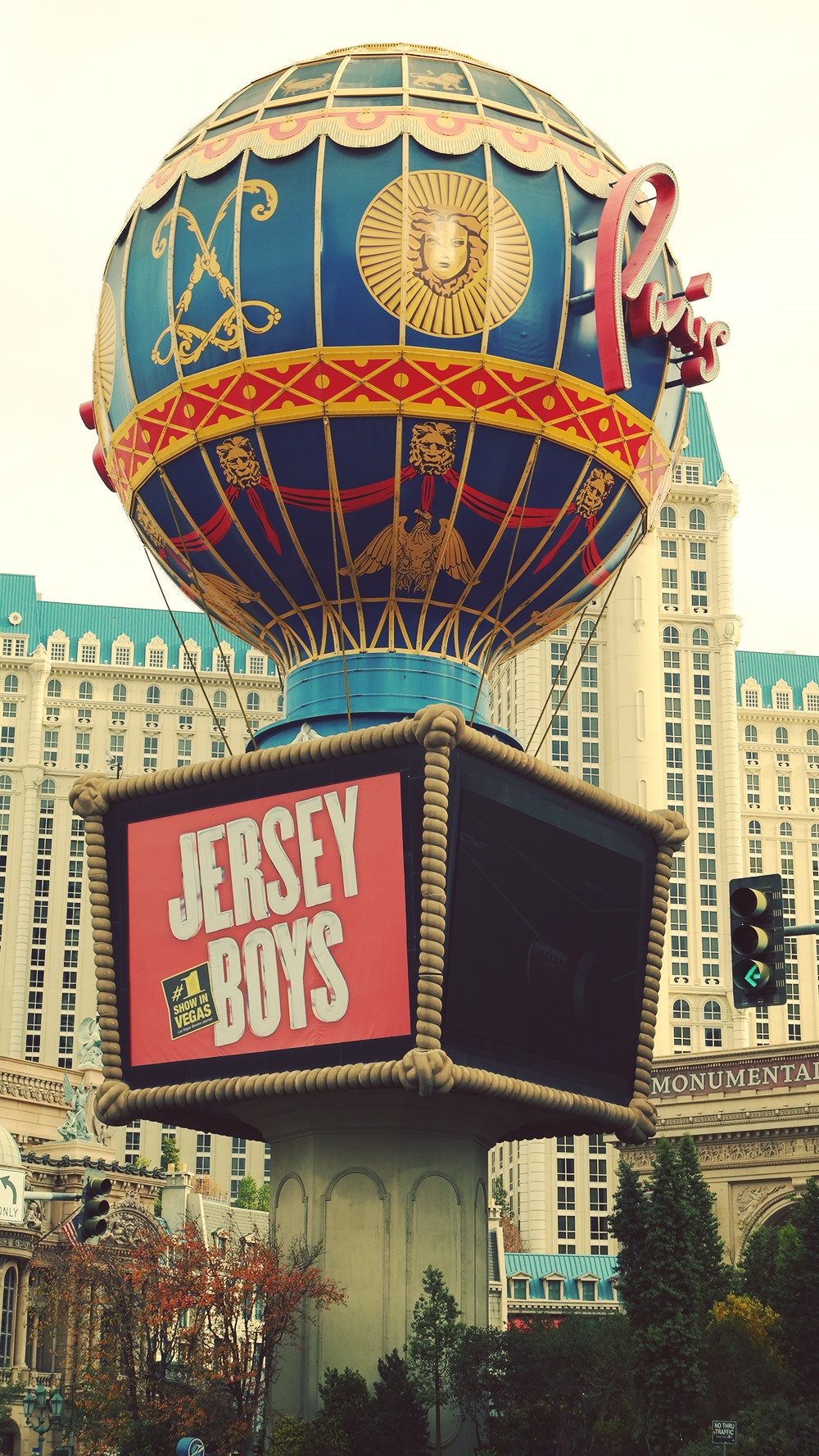 Las Vegas Hotel Paris Heissluftballon