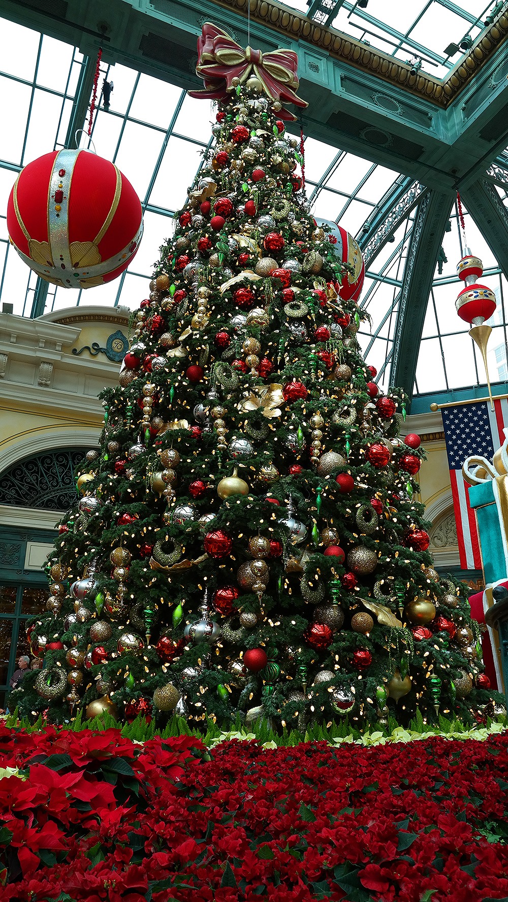 USA-Las-Vegas-Weihnachten-Bellagio-Conservatory-Botanical-Gardens-Weihnachtsbaum