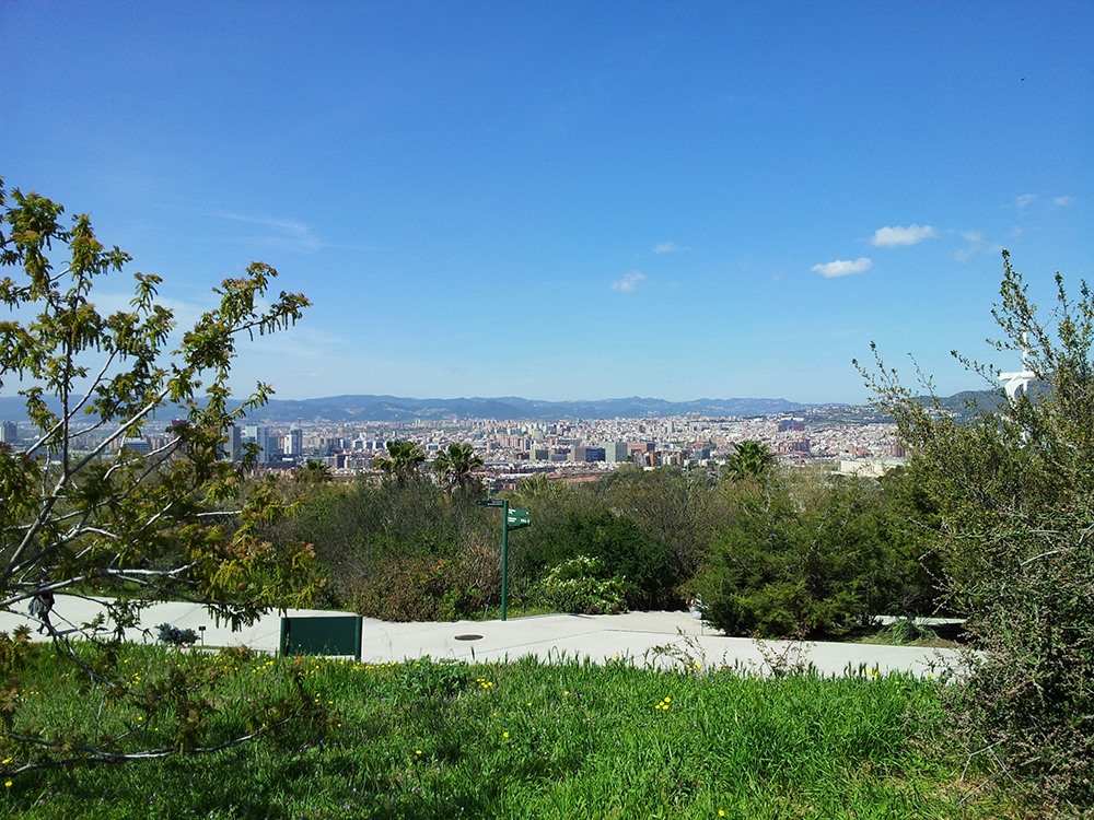 Botanischer Garten Barcelona Ausblick 4