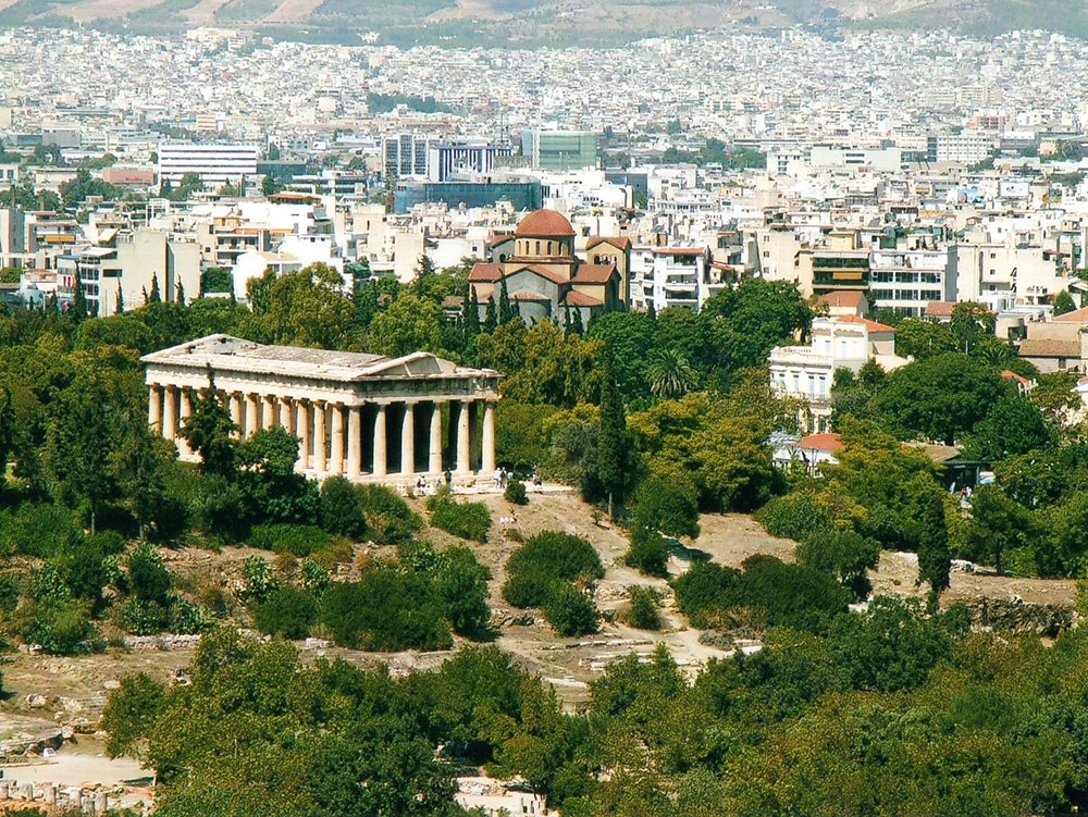 Athen 2005 Akropolis Urlaub 19