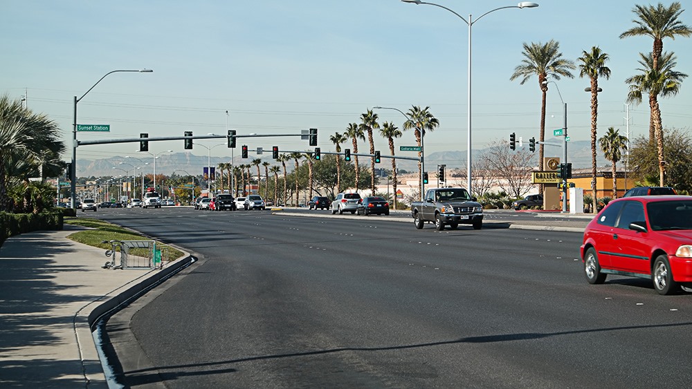 Las Vegas Highway Ampeln