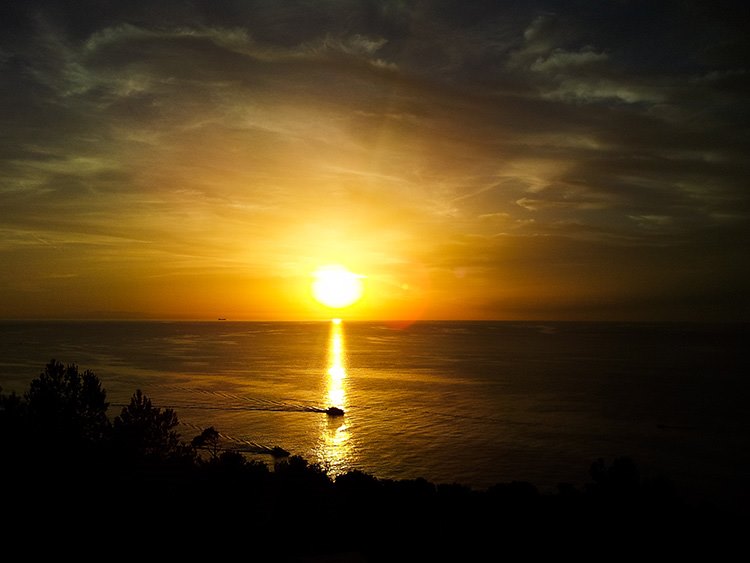 Mallorca-Sonnenuntergang