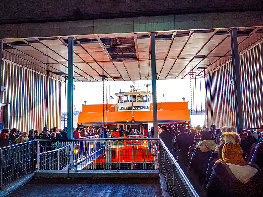 New York Staten Island Ferry Manhattan kostenlos 11